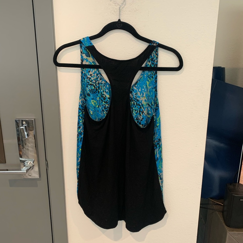 Metropark Blue Racerback Tank - Picture 3 of 4